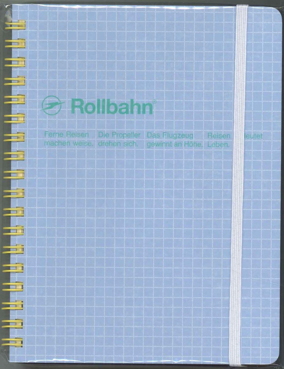 ロルバーンRollbahn ノート  ポケット付メモ スコラＬ　501230-360ライトブルー