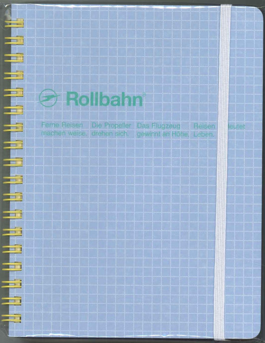 ロルバーンRollbahn ノート  ポケット付メモ スコラＬ　501230-360ライトブルー