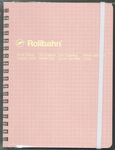 ロルバーンRollbahn ノート L ポケット付メモ スコラＬ　501230-526ベビーピンク