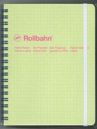 ロルバーンRollbahn ノート ポケット付メモ スコラＬ　501230-244ライトグリーン