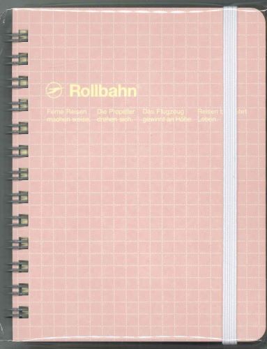 ロルバーンRollbahn ノート  ポケット付メモ スコラM　501229-526ベビーピンク