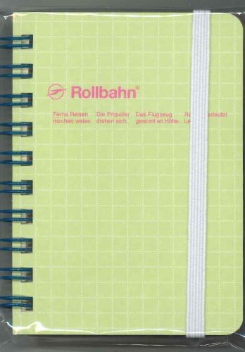 ロルバーンRollbahn ノート  ポケット付メモ スコラミニ　501228-244ライトグリーン