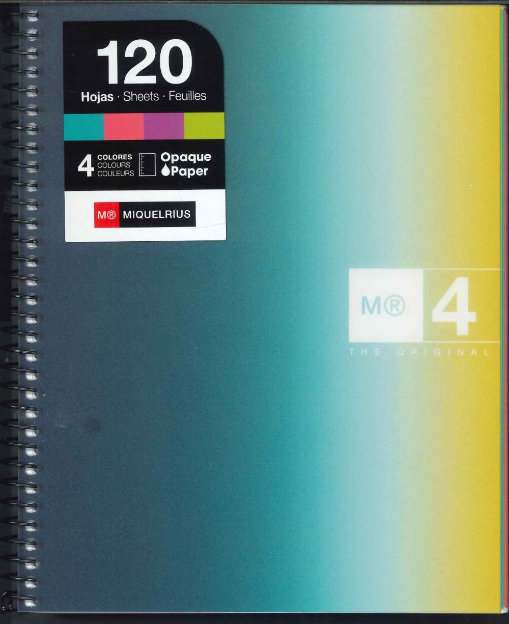 【メール便ＯＫ】ミケルリウスMIQUELRIUS   オーロラ　A5リングノート　MR4099　【8422593040997】