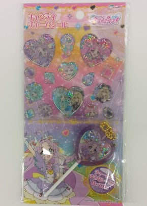 【メール便ＯＫ】 サンスター文具  名探偵プリキュア! キャンディチャームシール 2234370A【4901771320853】