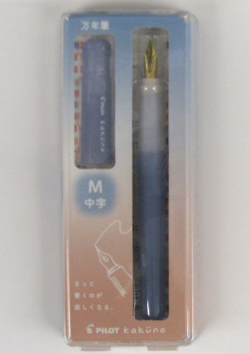 PILOT パイロット kakuno  万年筆カクノ 　まどろみライトブルー　M中字 P-FKA-1-MDLBM