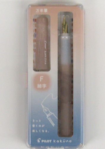 PILOT パイロット kakuno  万年筆カクノ 　まどろみピンク　F細字 P-FKA-1-MDPF