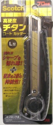 スコッチ　高硬度チタンコートカッター　L型　　プロ仕様　TI-DLD　[10003435]