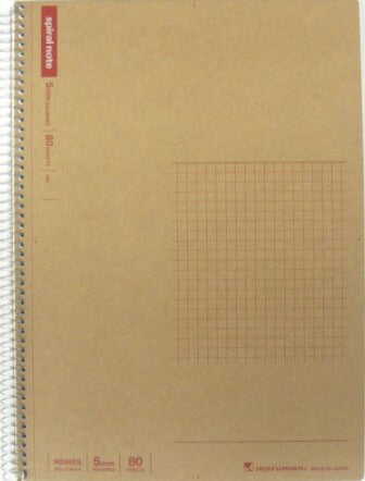 マルマン　スパイラルノート　spiralnote B5 方眼　80枚　N246ES　[10003727]