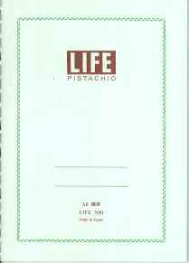 LIFE ライフ PISTACHIO　ピスタチオノートA6横罫 N80　[10004878]