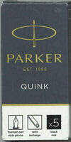 【メール便ＯＫ】パーカーPARKER カートリッジインク　ブルーブラック　1箱5本入　1950385　[10002147]