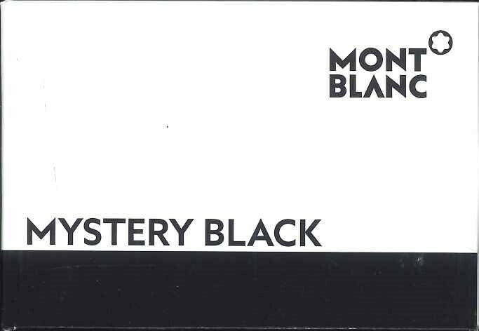 【メール便ＯＫ】モンブラン　カートリッジインク　MYSTERY　BLACK　1箱8本入　No.129197　[10002142]