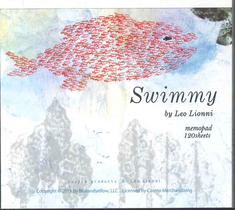 【メール便OK】HYOGENSHA　レオ・レオニ 　ブロックメモSwimmy　22-370　[4961187223704]